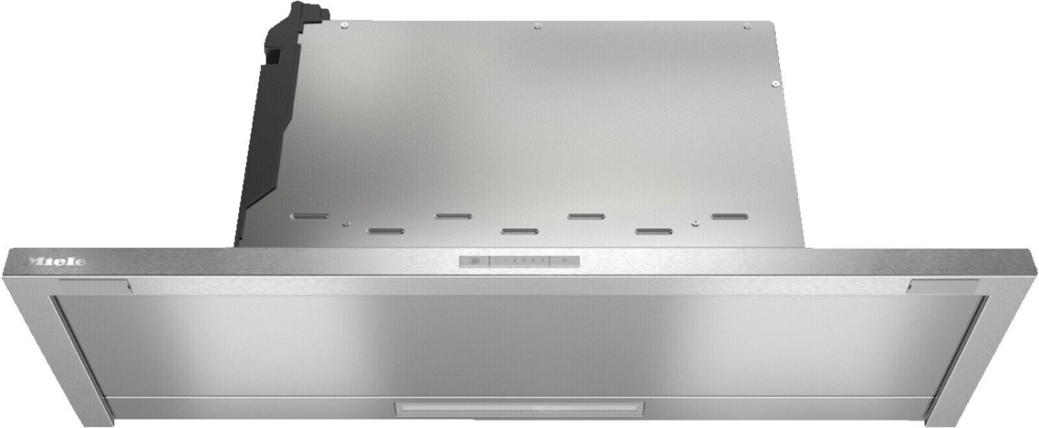 Встраиваемая телескопическая вытяжка с плоской выдвижной панелью Miele DAS 2920 Silver, 90 см, 555 м³/h, Класс A